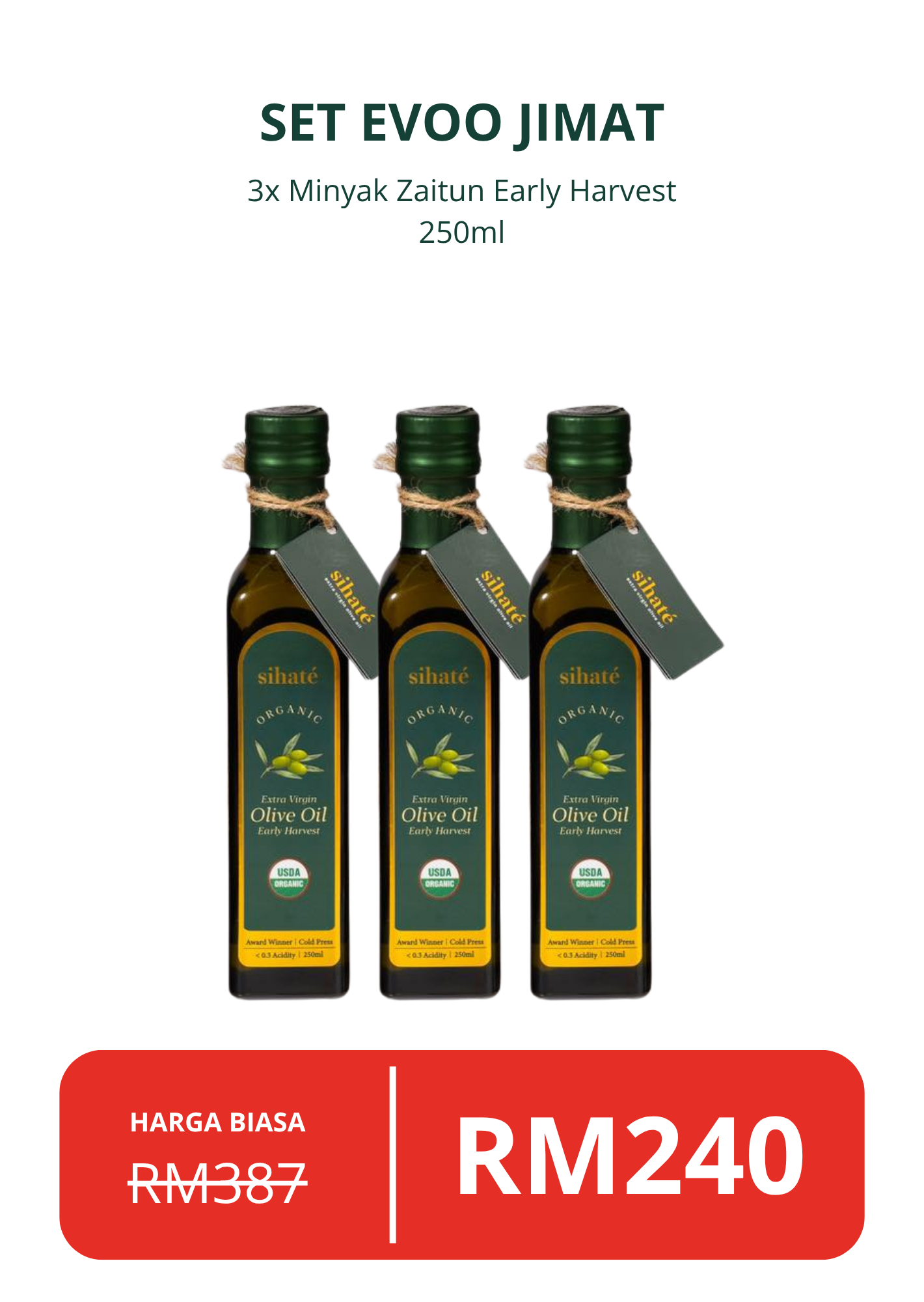 Set EVOO Jimat